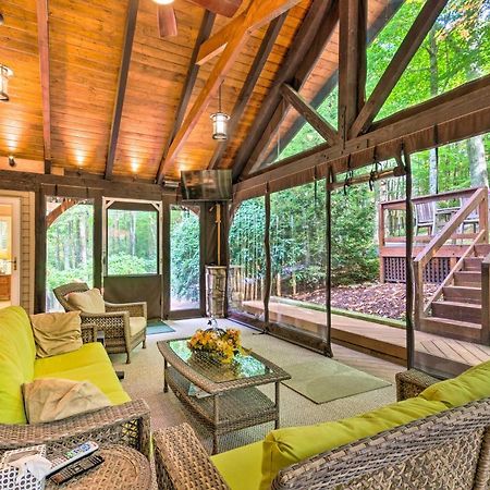 Villa Stunning Beech Mountain Cabin With Porch And Hearth Exterior foto