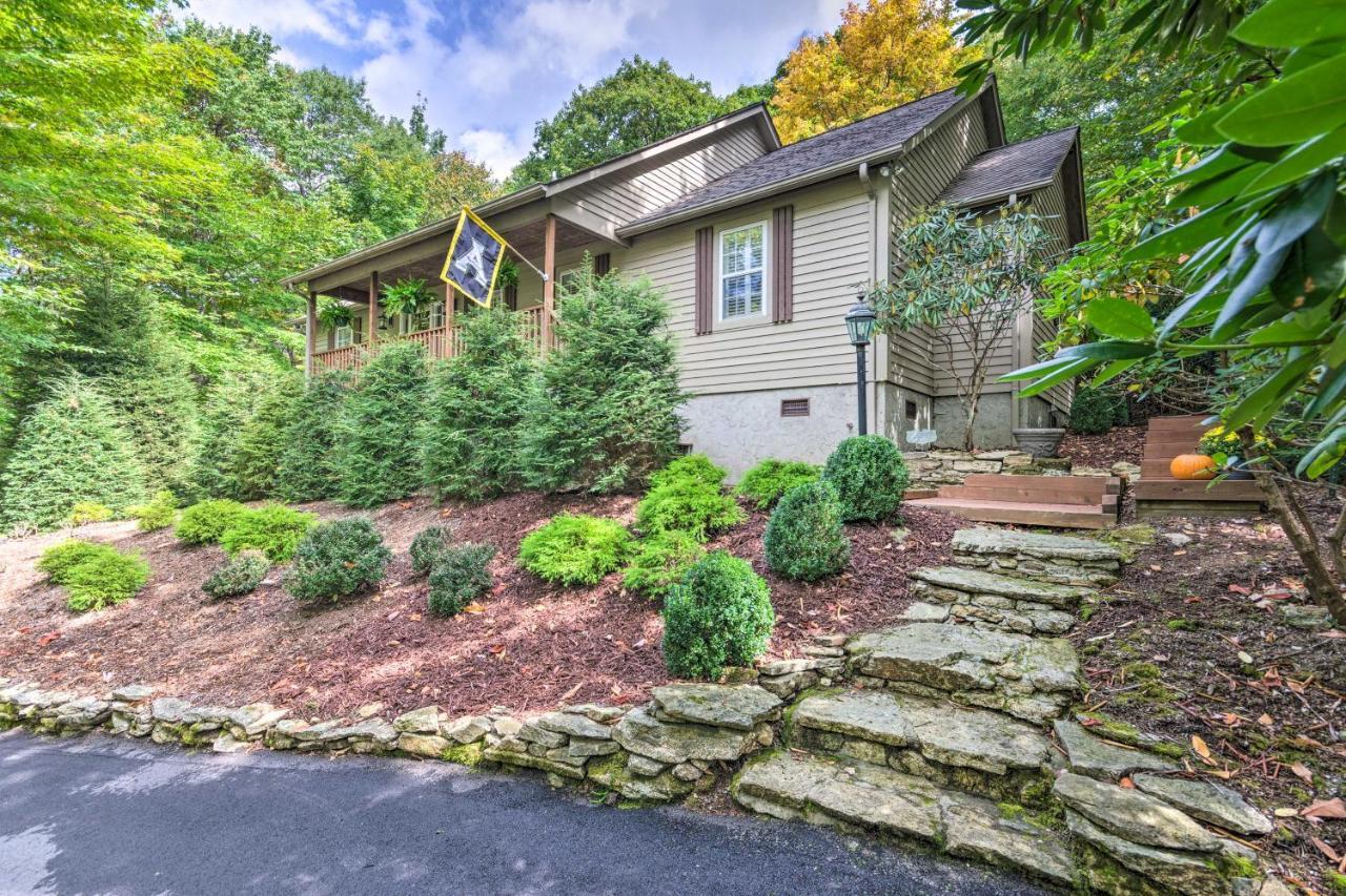 Villa Stunning Beech Mountain Cabin With Porch And Hearth Exterior foto